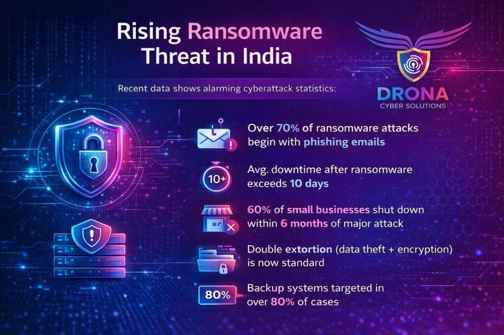Rising Ransomware Threat in India