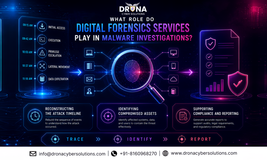 WHAT ROLE DO DIGITAL FORENSICS SERVICES PLAY IN MALWARE INVESTIGATIONS