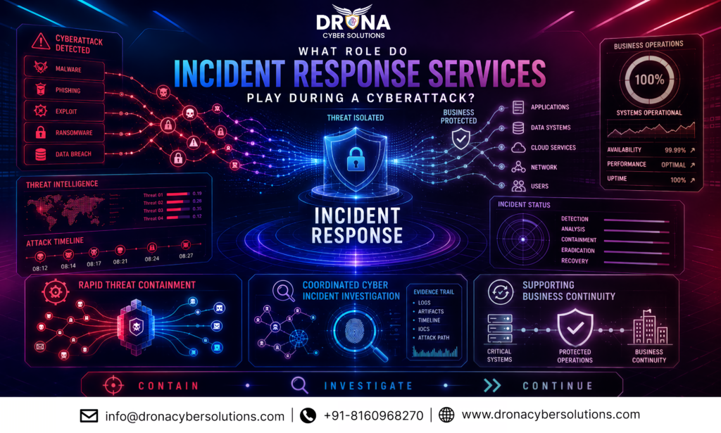 WHAT ROLE DO INCIDENT RESPONSE SERVICES PLAY DURING A CYBERATTACK hd 1