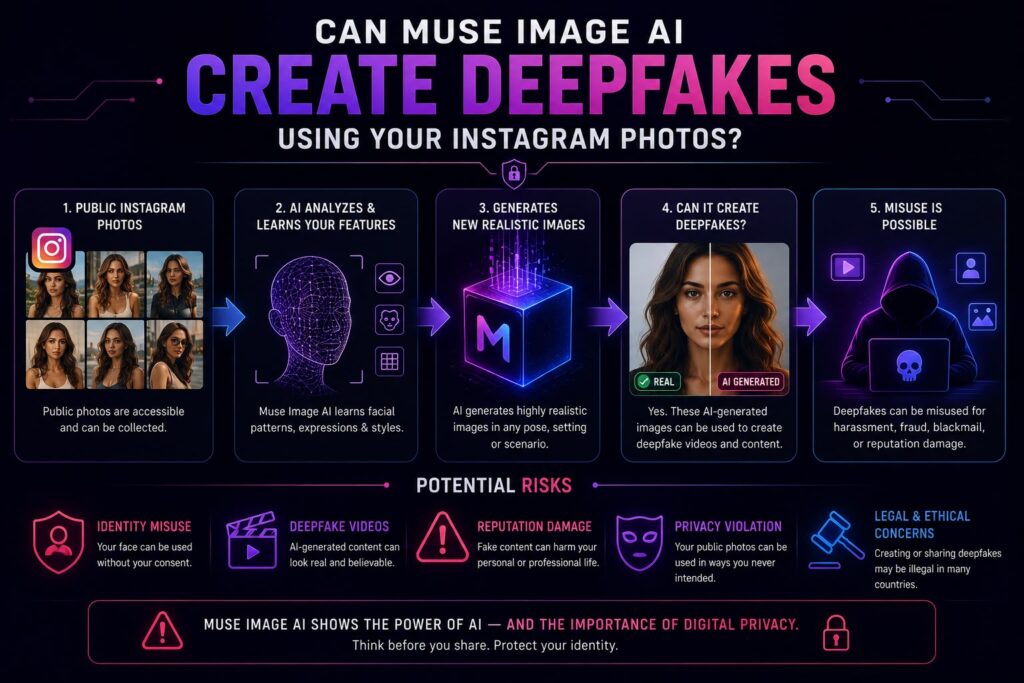 Can Muse Image AI Create Deepfakes Using Your Instagram Photos