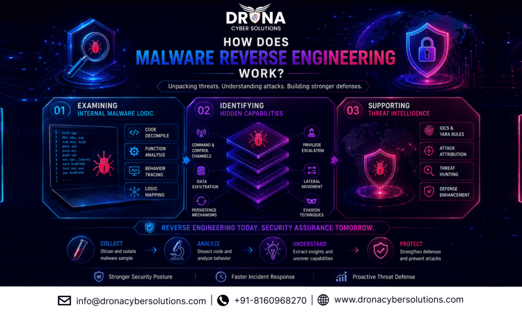 HOW DOES MALWARE REVERSE ENGINEERING WORK