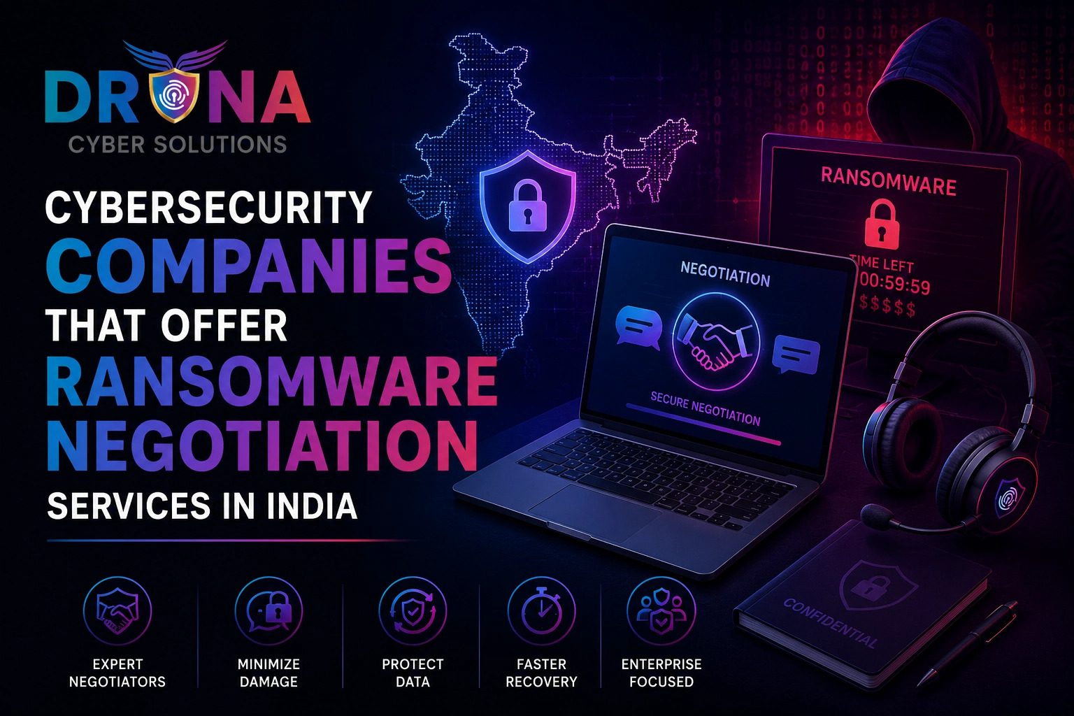 Cybersecurity Companies That Offer Ransomware Negotiation Services India